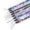 Universal flower mobile phone lanyard badge holder diy hang rope phone straps OZ