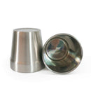 300 ML Stainless Steel Double Tray Tumbler Coffee Tea Mug Cup for Camping Travel