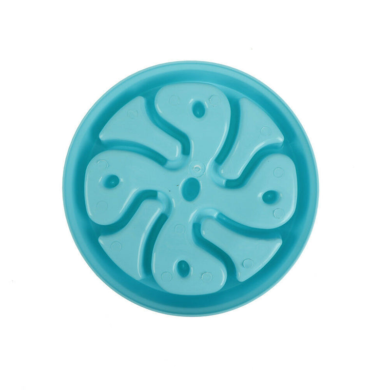 Slow Feed Dog Bowl Anti Choking Pet Food Bowl To Prevent Obesity Dog Feeder  Z