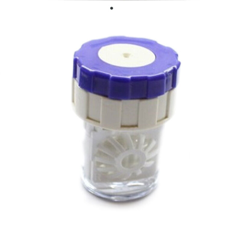 UK Brilliant Manually Contact Lens Cleaner Washer Cleaning Lenses Case Gw