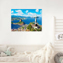 5D DIY Full Drill Diamond Painting Sea Cross Stitch Embroidery Mosaic Kit