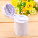 portable organiser 3-in-1 pill cutter medicine splitter hold storage box pil Kw