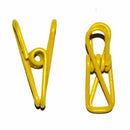 50pcs Steel Wire Clip,Colorful Windproof Clothespin Random Color Y2B8
