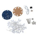 DIY LED Cylinder Kit Round w/ 23 Breathing Effect Garden Rome Decor Color