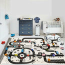 Baby Crawling Mat Cartoon Play Mat for Children Game Pad (130x100cm) A