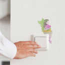 DIY Angel Diamond Painting Luminous Switch Stickers Bedroom Wall Decals