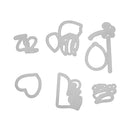 7pcs Animal Metal Cutting Dies Stencils DIY Scrapbooking Decor Embossing