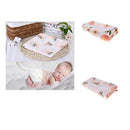 2Pcs Muslin Baby Swaddling Blanket Newborn Infant Cotton Swaddle Towel