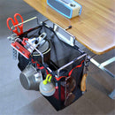 Portable Solid Iron Rack Storage Bag Barbecue Picnic Kit For Outdoor Camping