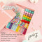 220Pcs Candy Color Hair Clips Rope Ponytail Holder Girls Kids Cute Hair Bow Set