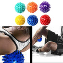 6Pcs Spiky Ball Massage Trigger Point Hand Exercise Pain Stress Relief 6 C IFE
