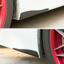 Universal 2Pcs Car Front Bumper Protector Guard Corner Strip Crash Bar Trim