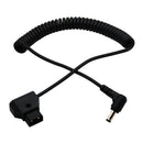 D-Tap Connector to DC Plug Power Cord Cable for BMCC BMPC DSLR Rig