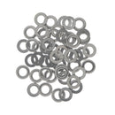 50 PCS ASSORTED FLAT WASHERS STAINLESS STEEL KIT SET M6 FOR BOLT SCREWS