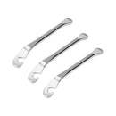 3pcs Steel Bicycle Tire Pry Bars Levers Curved Bike Wheel Tyre Repair Tools