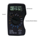 Portable Mini LCD Digital Multimeter Pocket Ammeter Voltmeter Ohm Meter VoltLJ