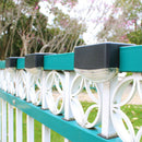 4pcs Solar Wall Light Outdoor Waterproof Patio Stair Garden Yard Fence Lamp A