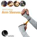 Steel Wire Cut Proof Arm Sleeve Guard Bracer Anti Abrasion Armband Protectors