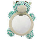 Plush Animal Cow Mirror Baby Car Seat Safety Mirror View Back Seat Rearview