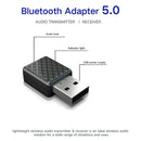 USB Bluetooth 5.0 Receiver Audio Transmitter Adapter For TV/PC Headphone SpeakMO