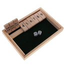 Shut The Box Board Game Set Number Drinking Games Party Club Family Game