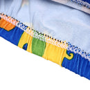 Elastic Fabric Protect Ears Long Hair Swim Pool Hat Swimming Cap For children FT