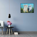 5D DIY Full Drill Diamond Painting Cats Cross Stitch Embroidery Mosaic Kit