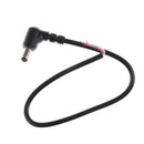 2pcs Laptop Right Angle Adapter 5.5x2.5mm DC Tip Plug Connector w/Cable Cord  ï¼D
