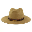 Western Cowboy Hat Sun Hat for Men Cowgirl Summer Hats for Women Lady Straw