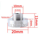 Mountain Bike Thru Axle Adapter Conversion Axis Rear Hub 130mm to 135mm
