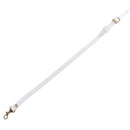 Adjustable PU Leather Handbag Shoulder Bag Strap Replacement White 12mm Wide