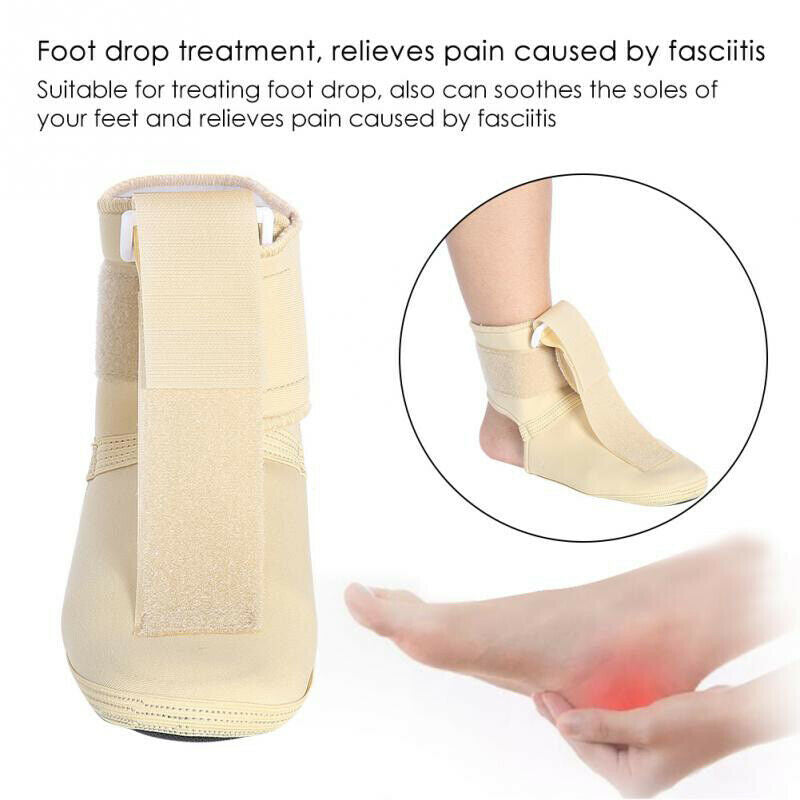 Ankle Protection Joint Support Adjustable Foot Drop Orthotics Brace Foot Pa E8R4
