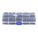 250x Plastic Nylon M3 Hex Column Standoff Spacer Screw Nut Assortment Kit