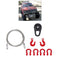 1/10 RC Truck 3 in 1  Equipment Winch Snatch Block D-Ring Shackle Hook Tow Chain