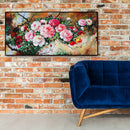 5D DIY Full Drill Diamond Painting Blooming Flowers Cross Stitch Mosaic Kit
