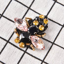 1x bee sequins rhinestones beads applique patches clothing bags decor sew on