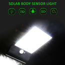 36led Solar Light PIR Motion Sensor Powered Street Lamp for Garden,Fence,PatN8Q5