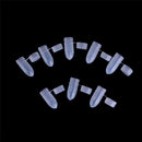 20PCS Empty White Plastic Capsule Shells with Cap Health Care new ME