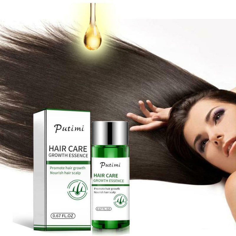 Hair Growth Dense Regrowth Ginger Serum Oil Anti Loss Treatment Essence 20ML