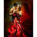 5D DIY Full Drill Diamond Painting Dancing Lovers Cross Stitch Embroidery