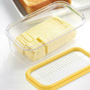 2 in 1 Butter Dish Butter Serving Tray with Lid /Container Box U9J5