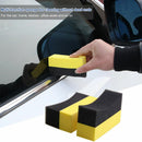 New Car Wheel Tire Waxing Polishing Compound Washing Sponge Cleaning Pad Brush