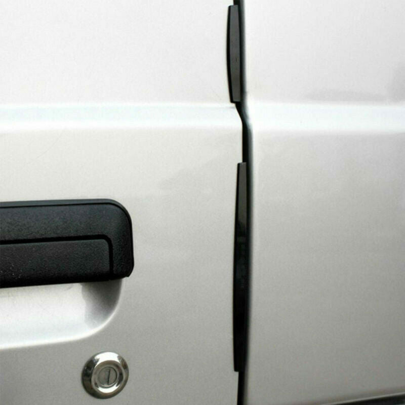 8pcs Car Door Edge Guards Trim Moldings Protection Strip Scratch Protector Set