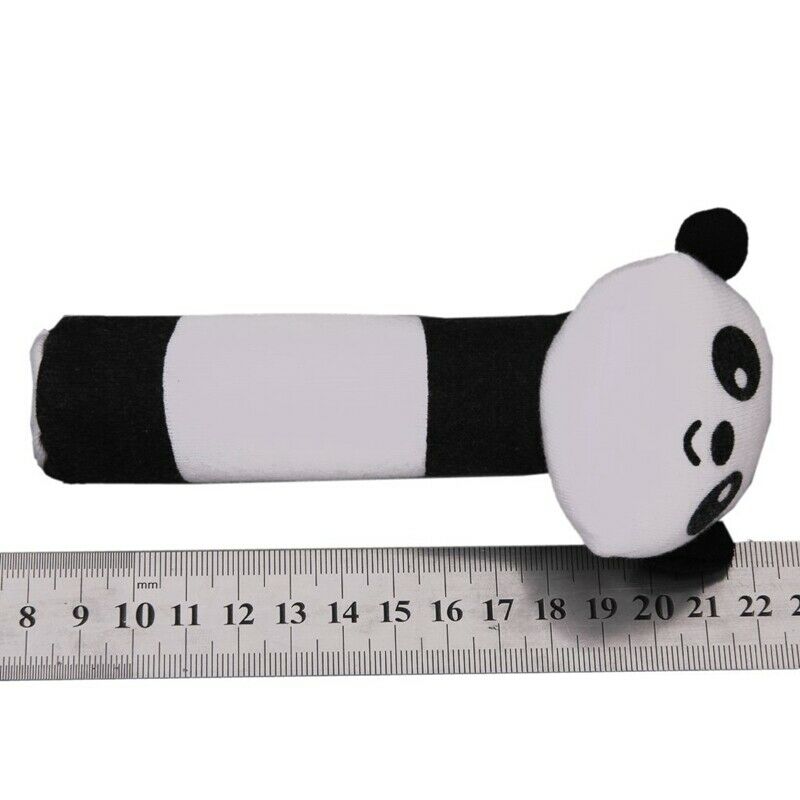 shape Panda Fabric squealing sound bar Baby play toys