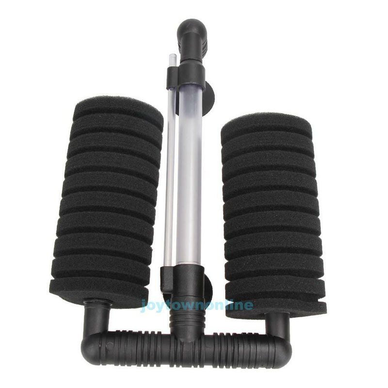 Hot Aquarium Fish Tank Biochemical Sponge Filter Air Pump With Suction Cup