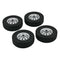 1/10 RC Car Upgrade Rubber Tires 2.2 Inch Wheel for WPL D12 RC Car Accs
