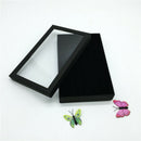 Jewelry Ring Display Organizer Case Tray Holder Earring Velvet Storage Box