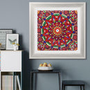 5D DIY Special Shaped Diamond Painting Bohemia Style Needlework Wall Decoration