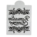 eid mubarak ramadan cookie stencil Plastic fondant cake Spray Sten Nw