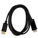 New 1.8M Display Port Male Dp To Hdmi Male Cable Adapter Converter For Pc L O5D3